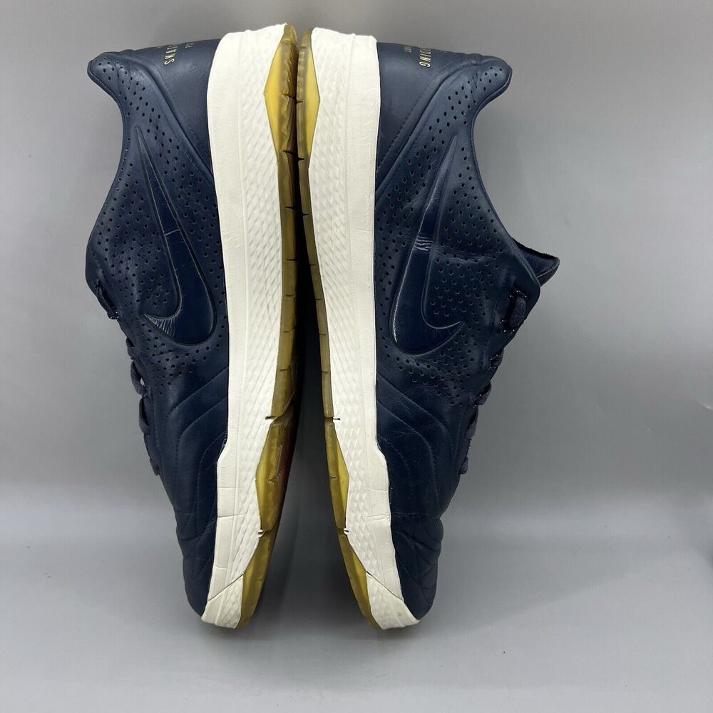 Nike Paul Rodriguez 9 SBxFB Sneakers Men’s Size 12 Blue White Leather‎ Low Shoes - Picture 6 of 12
